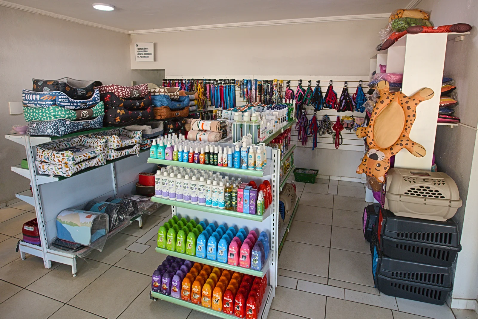 Estrutura de produtos e cuidados da Vida Animal